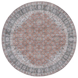Safavieh Arizona 6'-0" x 6'-0" Rug in Rust / Olive