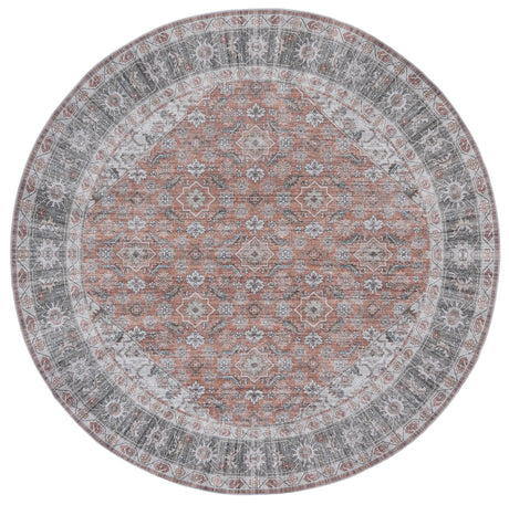 Safavieh Arizona 6'-0" x 6'-0" Rug in Rust / Olive