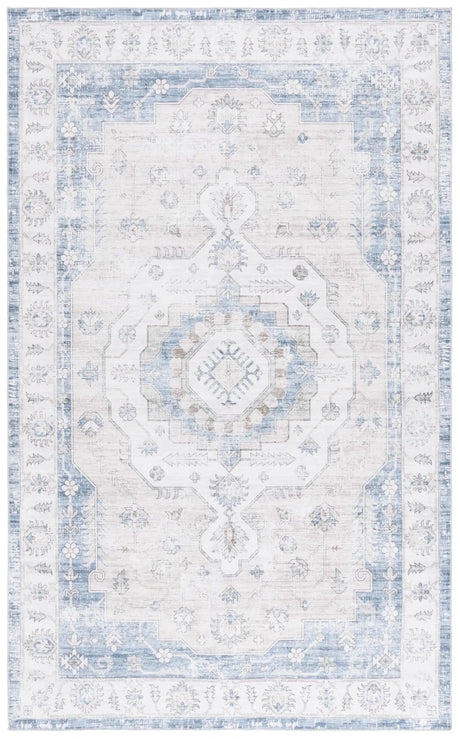 Safavieh Arizona 4'-0" x 6'-0" Rug in Grey / Blue