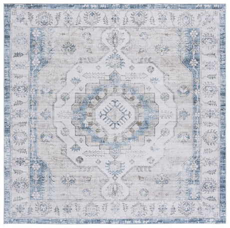 Safavieh Arizona 6'-0" x 6'-0" Rug in Grey / Blue
