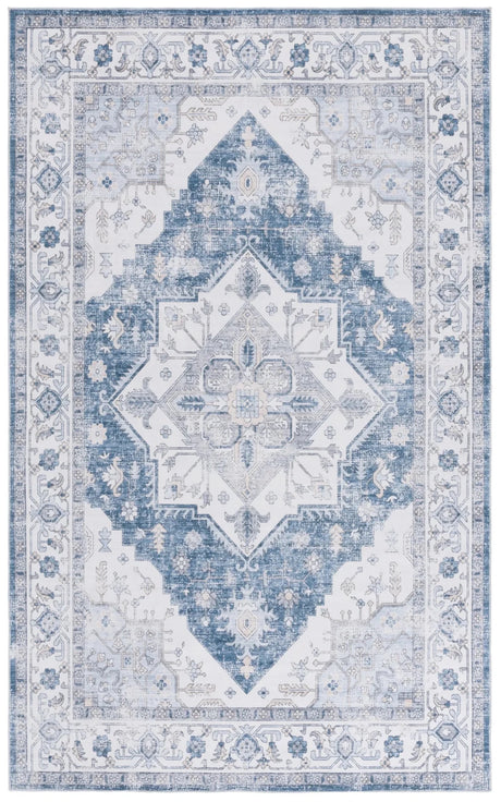 Safavieh Arizona 4'-0" x 6'-0" Rug in Ivory / Blue