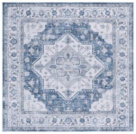Safavieh Arizona 6'-0" x 6'-0" Rug in Ivory / Blue