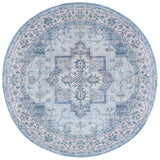 Safavieh Arizona 6'-0" x 6'-0" Rug in Light Blue / Ivory