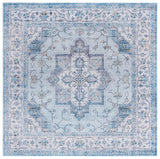 Safavieh Arizona 6'-0" x 6'-0" Rug in Light Blue / Ivory