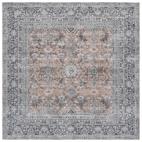 Safavieh Arizona 6'-0" x 6'-0" Rug in Copper / Olive