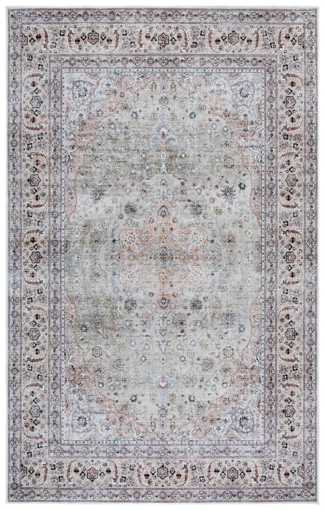 Safavieh Arizona 4'-0" x 6'-0" Rug in Light Green / Beige