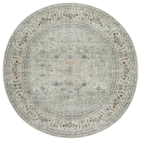 Safavieh Arizona 6'-0" x 6'-0" Rug in Light Green / Beige