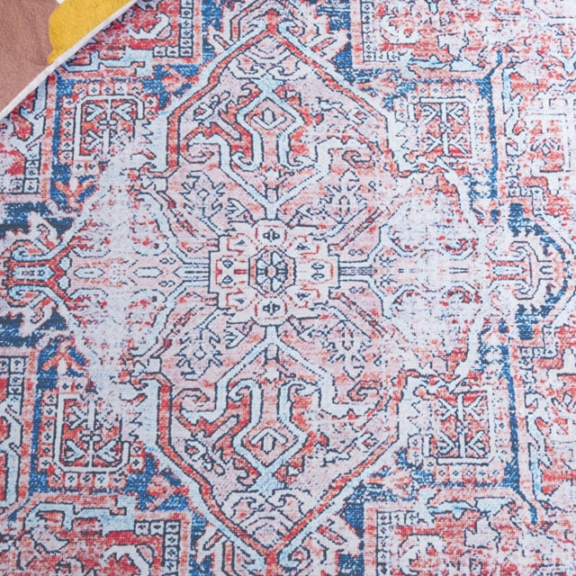 Safavieh Arizona Arz223P Rust/Navy Rug.