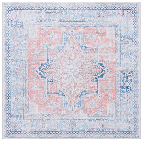 Safavieh Arizona Arz223P Rust/Navy Rug.