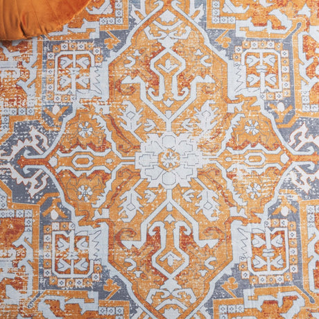 Safavieh Arizona Arz223Q Rust/Grey Rug.