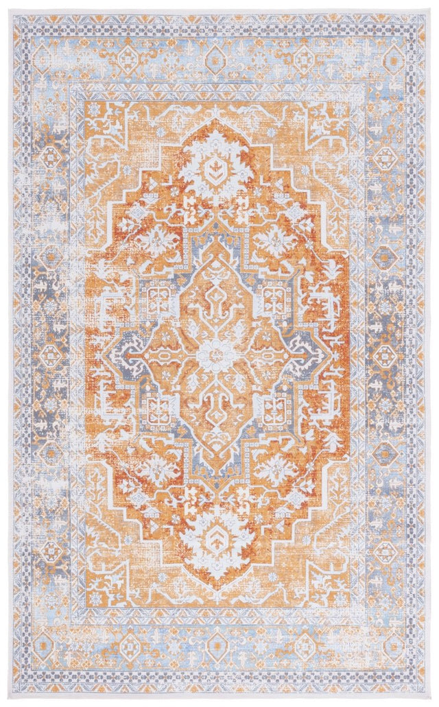 Safavieh Arizona Arz223Q Rust/Grey Rug.