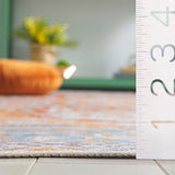 Safavieh Arizona Arz223Q Rust/Grey Rug.