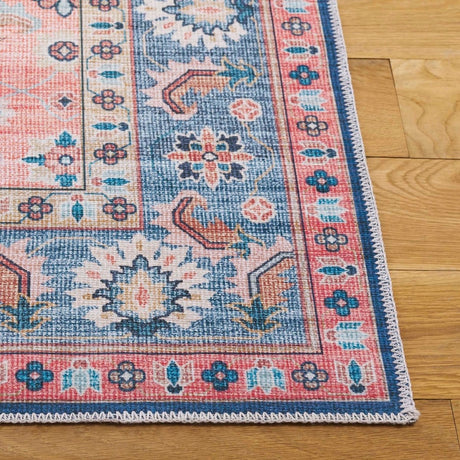 Safavieh Arizona Arz235M Blue/Rust Rug.