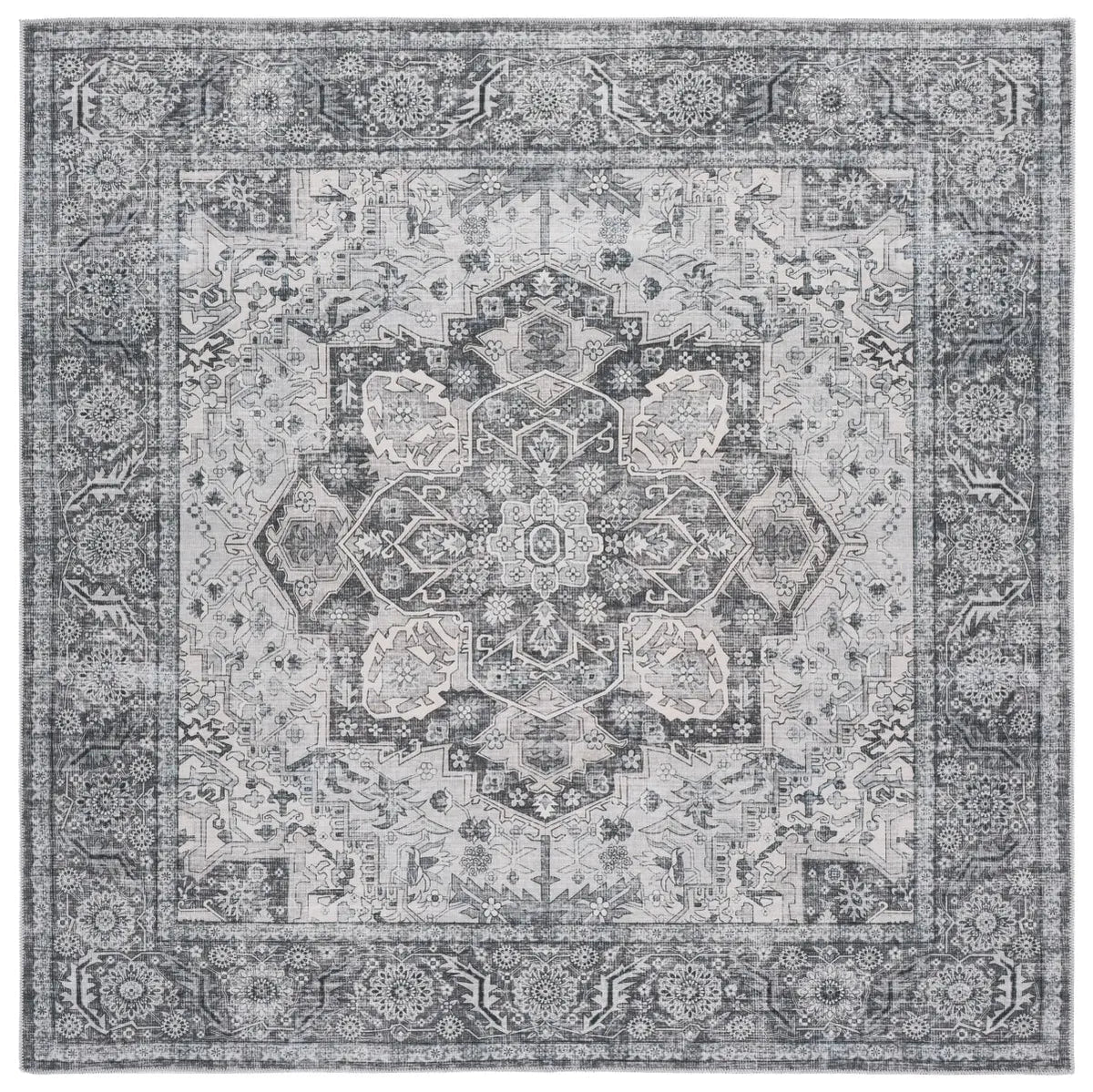 Safavieh Arizona 6'-0" x 6'-0" Rug in Grey / Grey