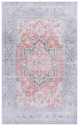 Safavieh Arizona 4'-0" x 6'-0" Rug in Rust / Blue