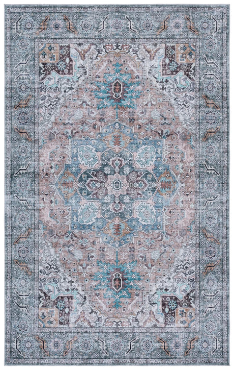 Safavieh Arizona 4'-0" x 6'-0" Rug in Copper / Green