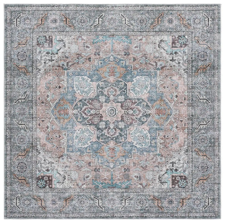 Safavieh Arizona 6'-0" x 6'-0" Rug in Copper / Green