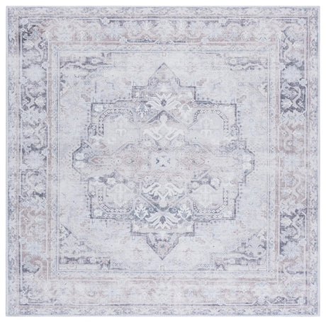 Safavieh Arizona 6'-0" x 6'-0" Rug in Ivory / Grey