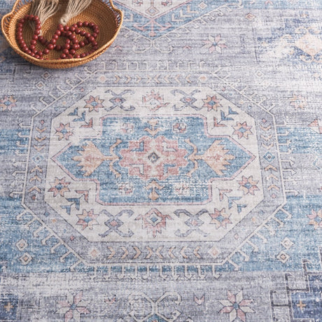 Safavieh Arizona Arz259M Blue/Grey Rug.