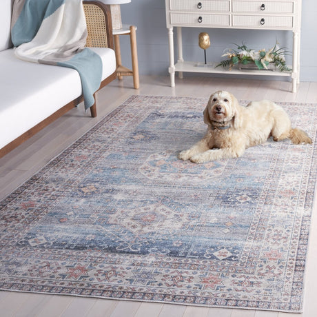 Safavieh Arizona Arz259M Blue/Grey Rug.