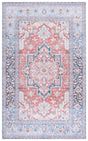 Safavieh Arizona 4'-0" x 6'-0" Rug in Rust / Blue