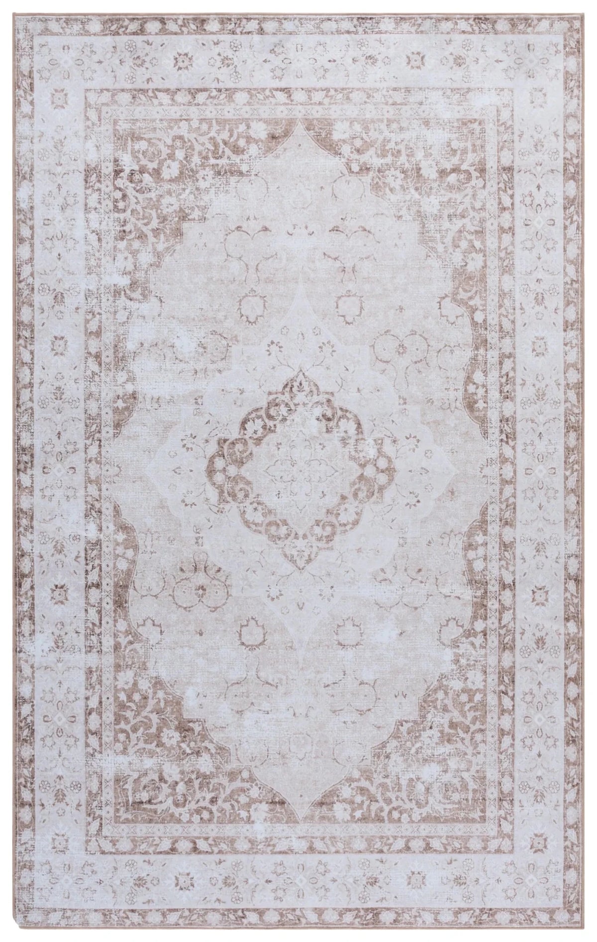 Safavieh Arizona 4'-0" x 6'-0" Rug in Beige / Light Taupe
