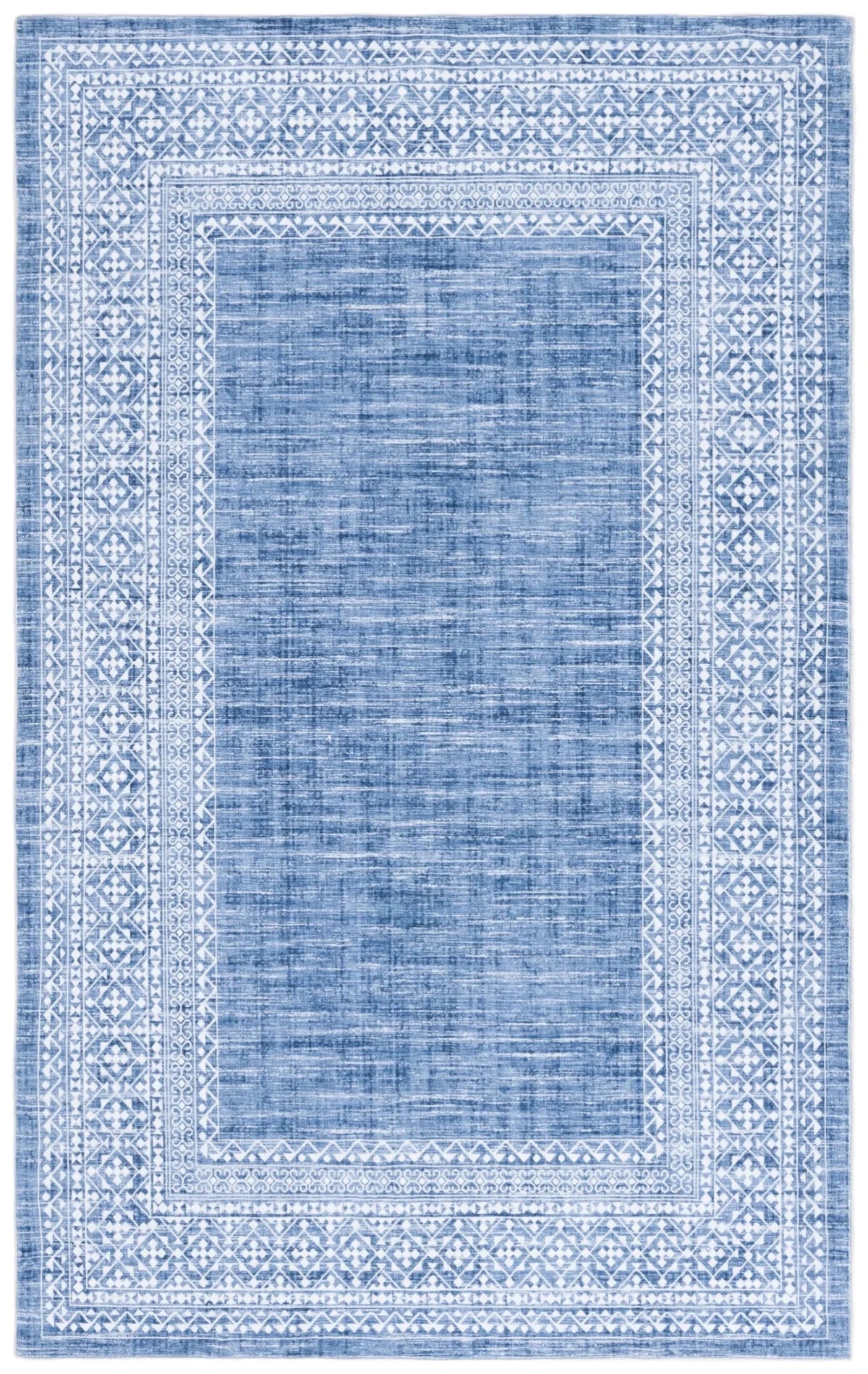 Safavieh Arizona 4'-0" x 6'-0" Rug in Blue / Ivory
