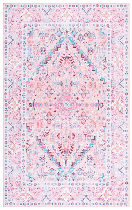 Safavieh Arizona 4'-0" x 6'-0" Rug in Beige / Pink