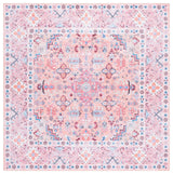 Safavieh Arizona 6'-0" x 6'-0" Rug in Beige / Pink