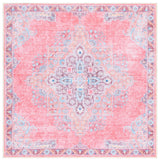 Safavieh Arizona 6'-0" x 6'-0" Rug in Pink / Beige