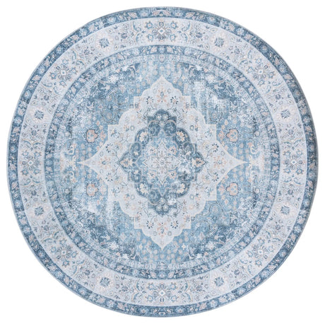 Safavieh Arizona 6'-0" x 6'-0" Rug in Blue / Light Blue