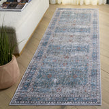 Safavieh Arizona 2'-6" x 8'-0" Rug in Teal / Beige