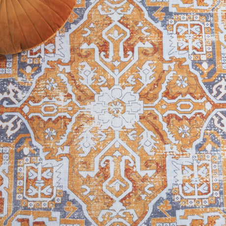 Safavieh Arizona Arz323R Rust/Grey Rug.