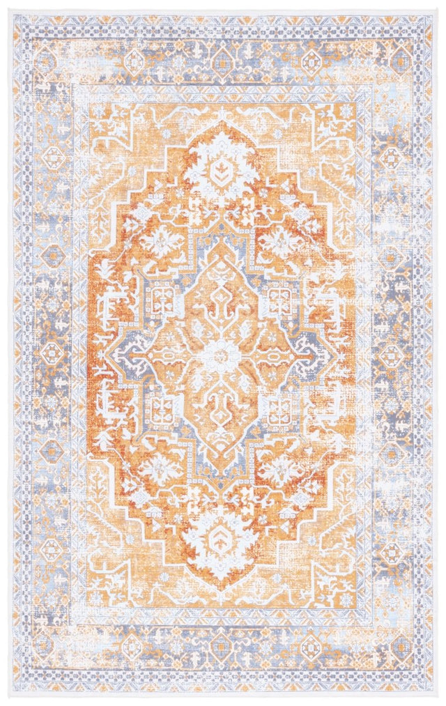 Safavieh Arizona Arz323R Rust/Grey Rug.