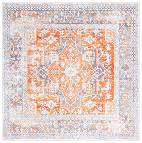 Safavieh Arizona Arz323R Rust/Grey Rug.