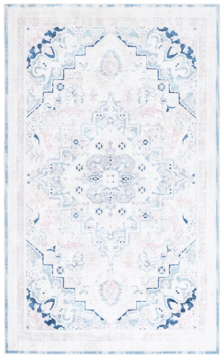 Safavieh Arizona 4'-0" x 6'-0" Rug in Ivory / Aqua