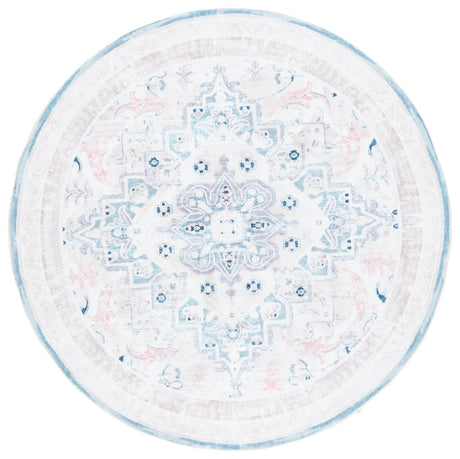 Safavieh Arizona 6'-0" x 6'-0" Rug in Ivory / Aqua
