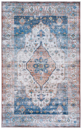 Safavieh Arizona 4'-0" x 6'-0" Rug in Light Brown / Blue
