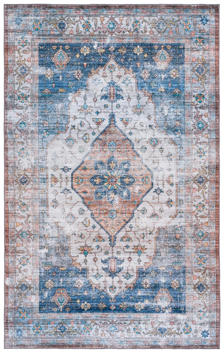 Safavieh Arizona 4'-0" x 6'-0" Rug in Light Brown / Blue