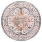 Safavieh Arizona 6'-0" x 6'-0" Rug in Light Brown / Rust