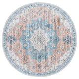 Safavieh Arizona 6'-0" x 6'-0" Rug in Light Brown / Teal