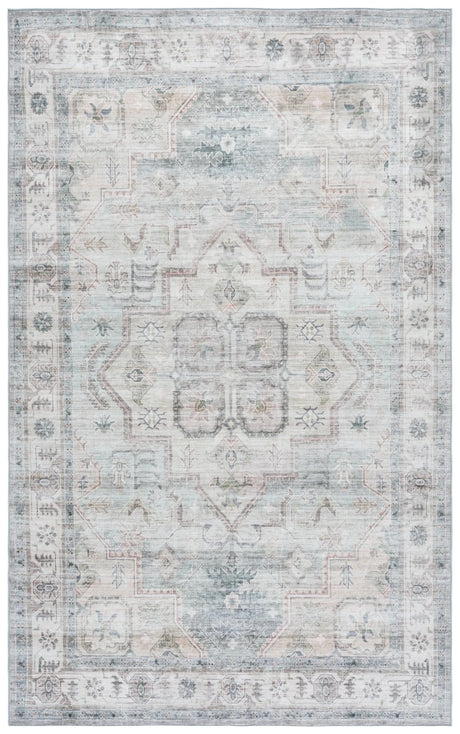 Safavieh Arizona 4'-0" x 6'-0" Rug in Light Green / Beige