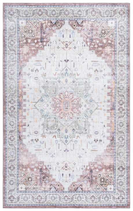 Safavieh Arizona 4'-0" x 6'-0" Rug in Beige Green / Brown
