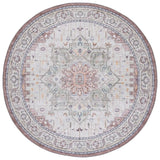 Safavieh Arizona 6'-0" x 6'-0" Rug in Beige Green / Brown