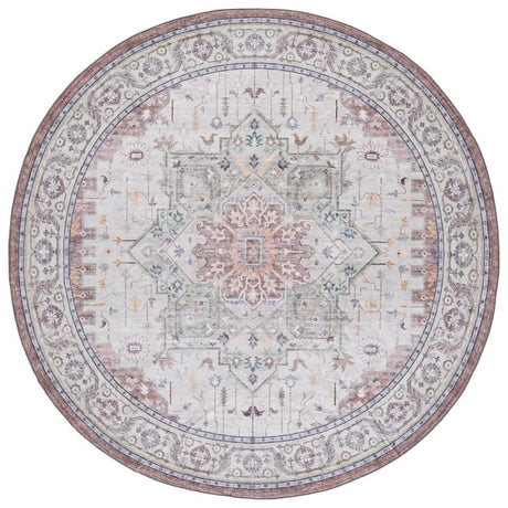 Safavieh Arizona 6'-0" x 6'-0" Rug in Beige Green / Brown