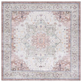 Safavieh Arizona 6'-0" x 6'-0" Rug in Beige Green / Brown