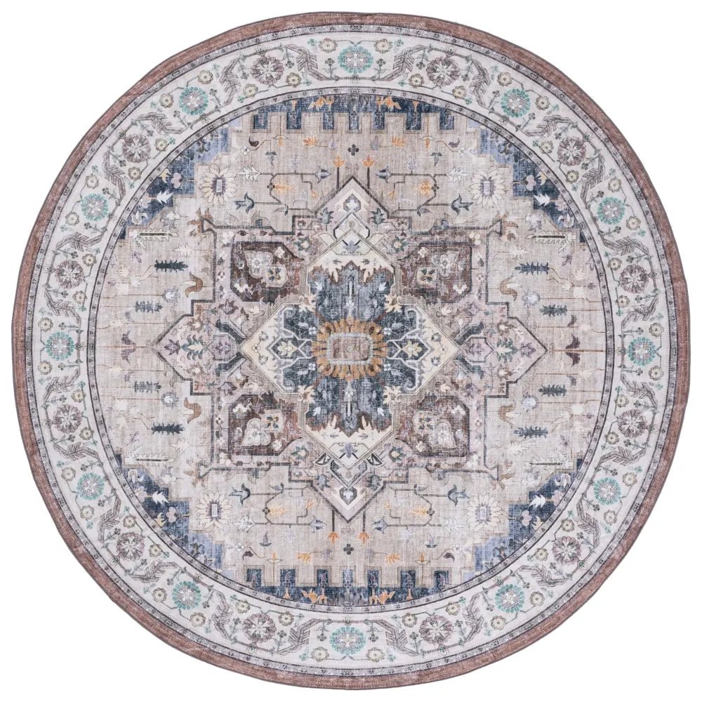 Safavieh Arizona 6'-0" x 6'-0" Rug in Beige / Ivory