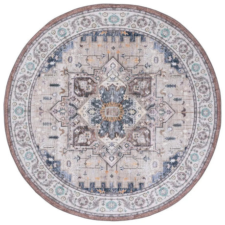 Safavieh Arizona 6'-0" x 6'-0" Rug in Beige / Ivory