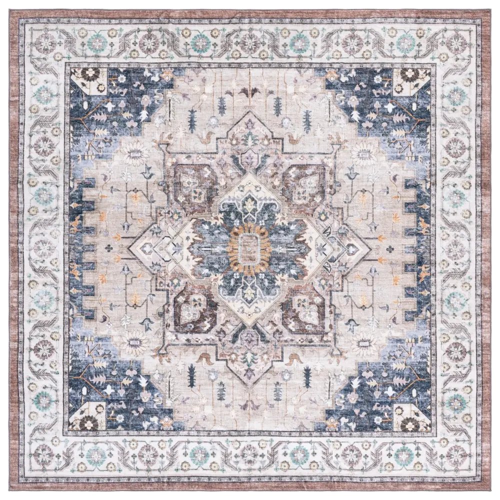 Safavieh Arizona 6'-0" x 6'-0" Rug in Beige / Ivory