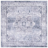 Safavieh Arizona 6'-0" x 6'-0" Rug in Dark Grey / Ivory